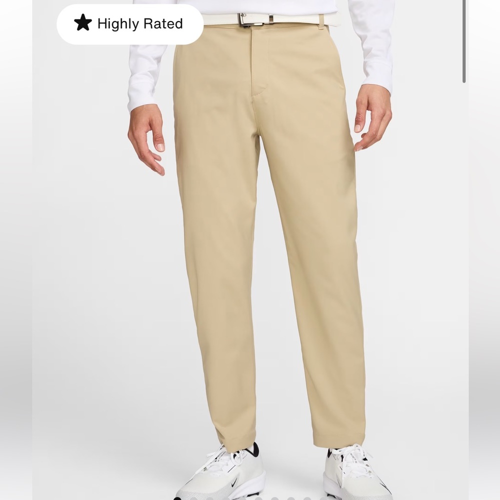 Men's Nike Dri-FIT Victory Golf Pants Khaki Size 36